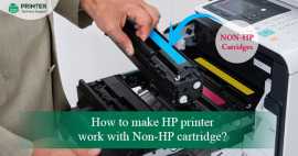 HP Printer Work with non hp Cartridge , New York