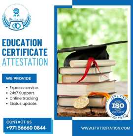 complete educational certificate attestation servi, Dubai