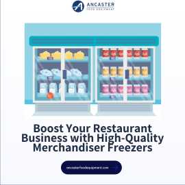 Boost Restaurant Business with Merchandiser Fridge, $ 500