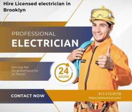 Hire licensed electrician in Brooklyn, New York