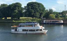 Party Boats on the River Thames , Walton on Thames