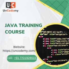 Java Training Course in Indore with Uncodemy, Indore