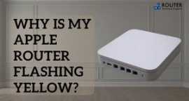 Apple router flashing yellow, New York Mills