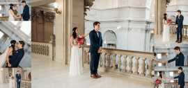 Capturing Timeless Moments at City Hall: Emily Jen, San Francisco