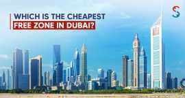 Which is the cheapest free zone in Dubai?, City of London