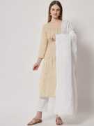Buy Our Chikankari White Dupatta Online, ₹ 3,999