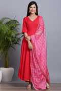 Shop Our Red Suit With Dupatta Online at Gillori, ₹ 1,979