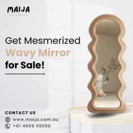 Get Mesmerized: Wavy Mirror for Sale! , $ 0