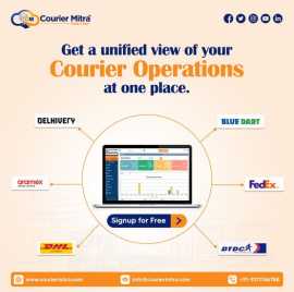 Courier Mitra's Advanced Tracking Software Courier, Delhi