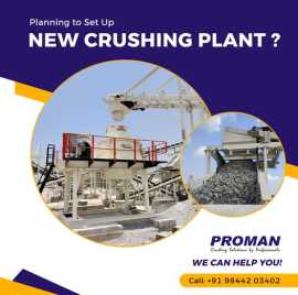 Proman | Crushing Equipment Manufacturer, Bengaluru