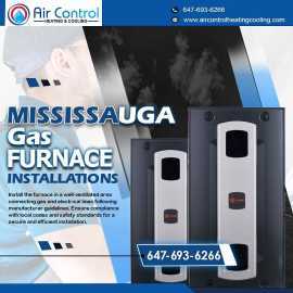 Mississauga Gas Furnace Installations, Mississauga
