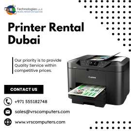 Efficiency Revived with Top-notch Printer Rentals, Dubai
