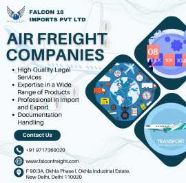 Air Freight Companies: Falcon 18 Imports Pvt Ltd, Delhi