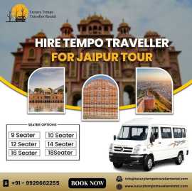 Explore Rajasthan in Comfort: Tempo Traveller Rent, Jaipur
