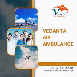 Vedanta's Air Ambulance Service is Ideal for Safe , Chandigarh