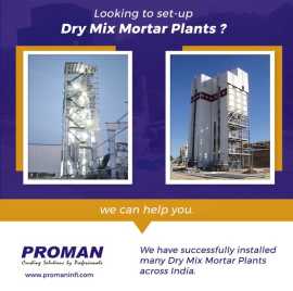 Best Dry Mix Mortar Solutions | Proman, Bengaluru