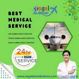  Angel Air Ambulance Service in Lucknow , Lucknow