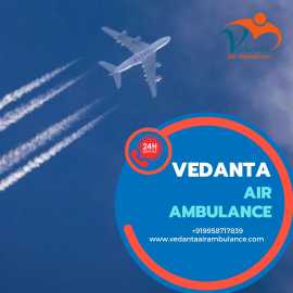 Book Vedanta Air Ambulance Service in Lucknow , Lucknow