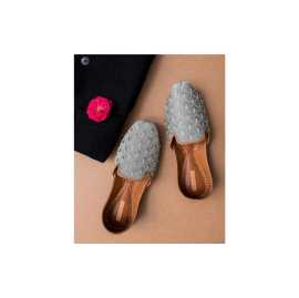 Buy Black Jutti For Mens At Pastels And Pop, ¥ 3,400