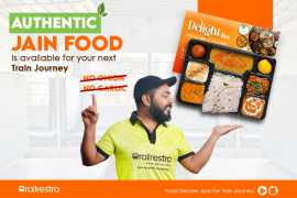 Order Authentic Jain Food on Train with RailRestro, Patna
