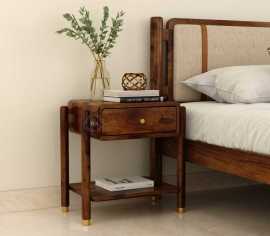 Sarthi Premium Sheesham Bedside Table – Perfect Te, ₹ 6,999
