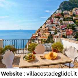 Book Beachfront Villa in Positano, Vista