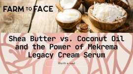 Shea Butter vs. Coconut Oil, $ 1