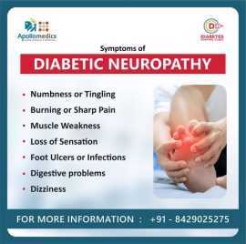 Know the Symptoms of Diabetic Neuropathy, Lucknow