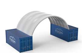 Abris conteneurs : la solution polyvalente, $ 0