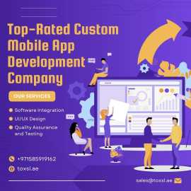 Custom Mobile App Development Services – Transform, Dubai