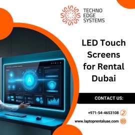 Bulk LED Touch Screens for Rent in Dubai, UAE, Dubai