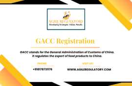 GACC Registration in India for Food Export to Chin, Noida