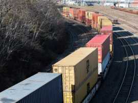 Intermodal Transportation in Surrey, BC, Canada, Surrey