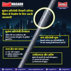 Earthquake-Resistant TMT Bars in Bihar 2025, Patna