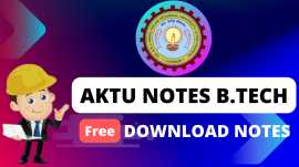 Aktu Notes B. tech, Lucknow