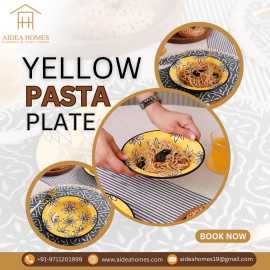 Find the Perfect Yellow Pasta Plate at Aidea Homes, Noida