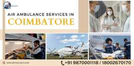 The Growing Air Ambulance Services in Coimbatore, Calangute