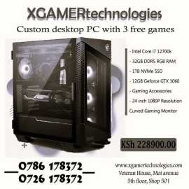 Newly built custom core i7 PC with 12GB GTX card, $ 2,289