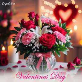 Buy Valentine Flowers to Ghaziabad, $ 5