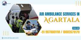 Air Ambulance Services in Agartala: Skyborne Lifes, Arrah