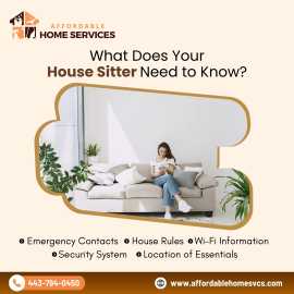 Reliable House -Sitting Services in Halethorpe , Halethorpe
