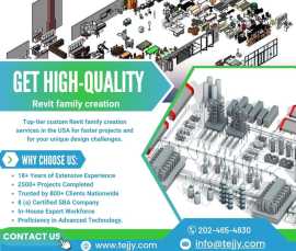 Get High-Quality Custom Revit Family Creation, Rockville