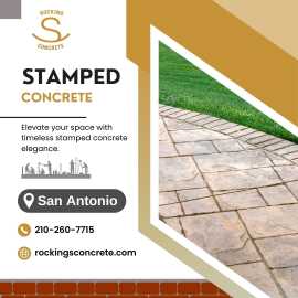 Stamped Concrete in San Antonio, San Antonio