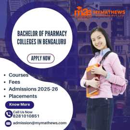 Bachelor of Pharmacy Colleges in Bengaluru, Bengaluru