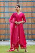 Traditional Chanderi Kurta Set for Women | Gillori, ¥ 8,099