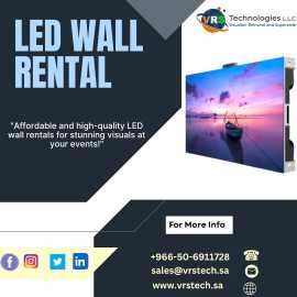 Why Pick Rental LED Walls for Eye-Catching Visuals, Riyadh