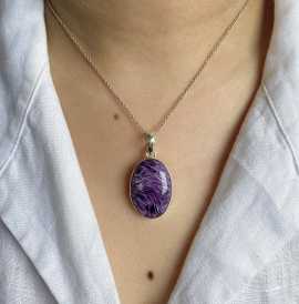 Luminous Lavender: Charoite Jewelry for the Soul, $ 37