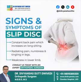 Say Goodbye to Slip Disc - Dr. Divyanshu Dutt, Lucknow