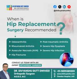 When is Hip Replacement Surgery Needed? , Lucknow
