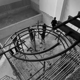 Unique and Elegant Helical Staircase Design, Kochi
